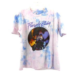 Prince/Purple Rain Tie Dye Graphic Tee - 2XL